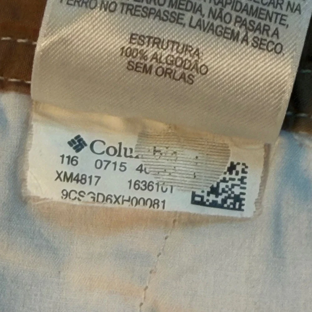 Columbia‎ Shorts Mens 40W Beige Chino Casual Outdoor Cotton Flat Front